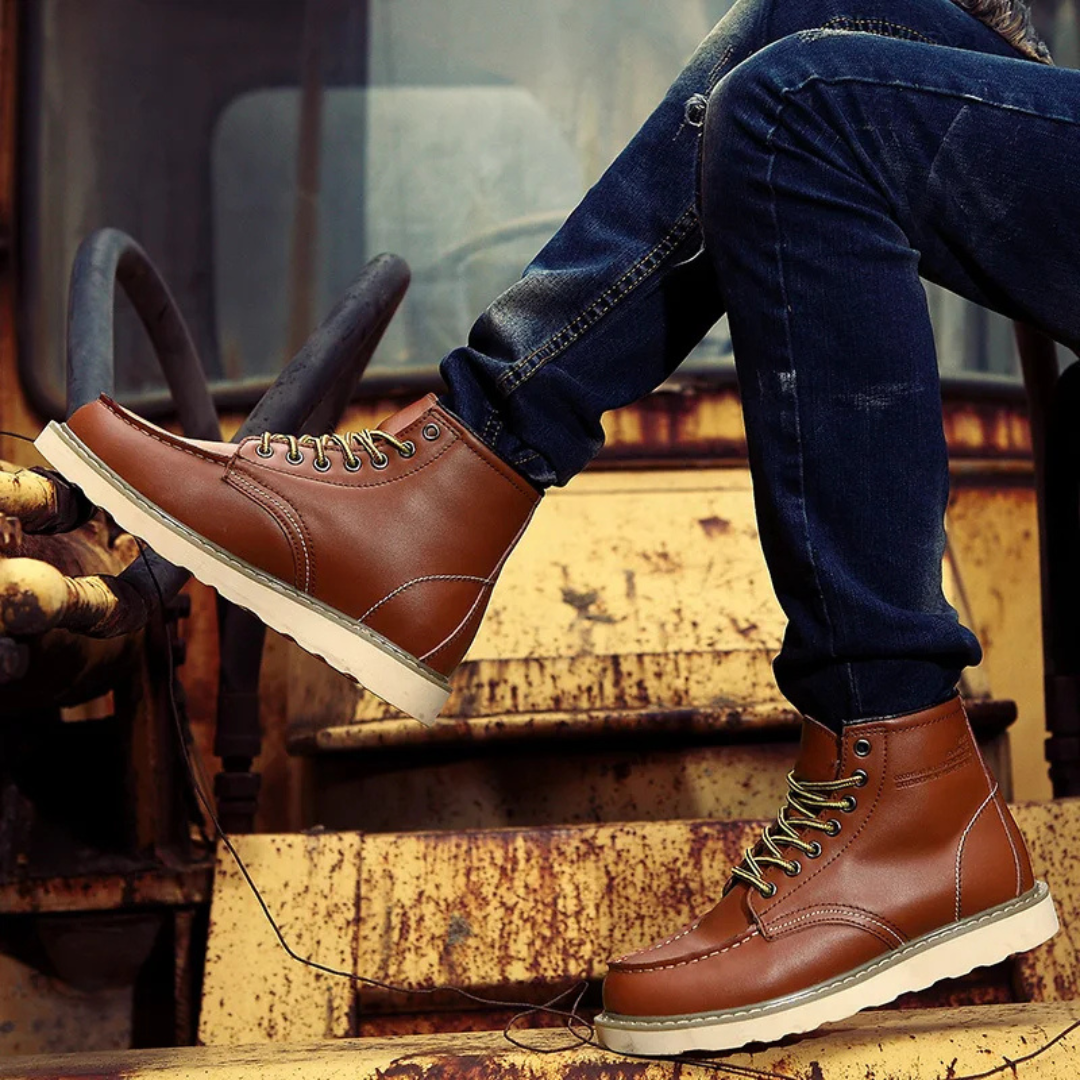 Victoriano | Botas vintage de piel