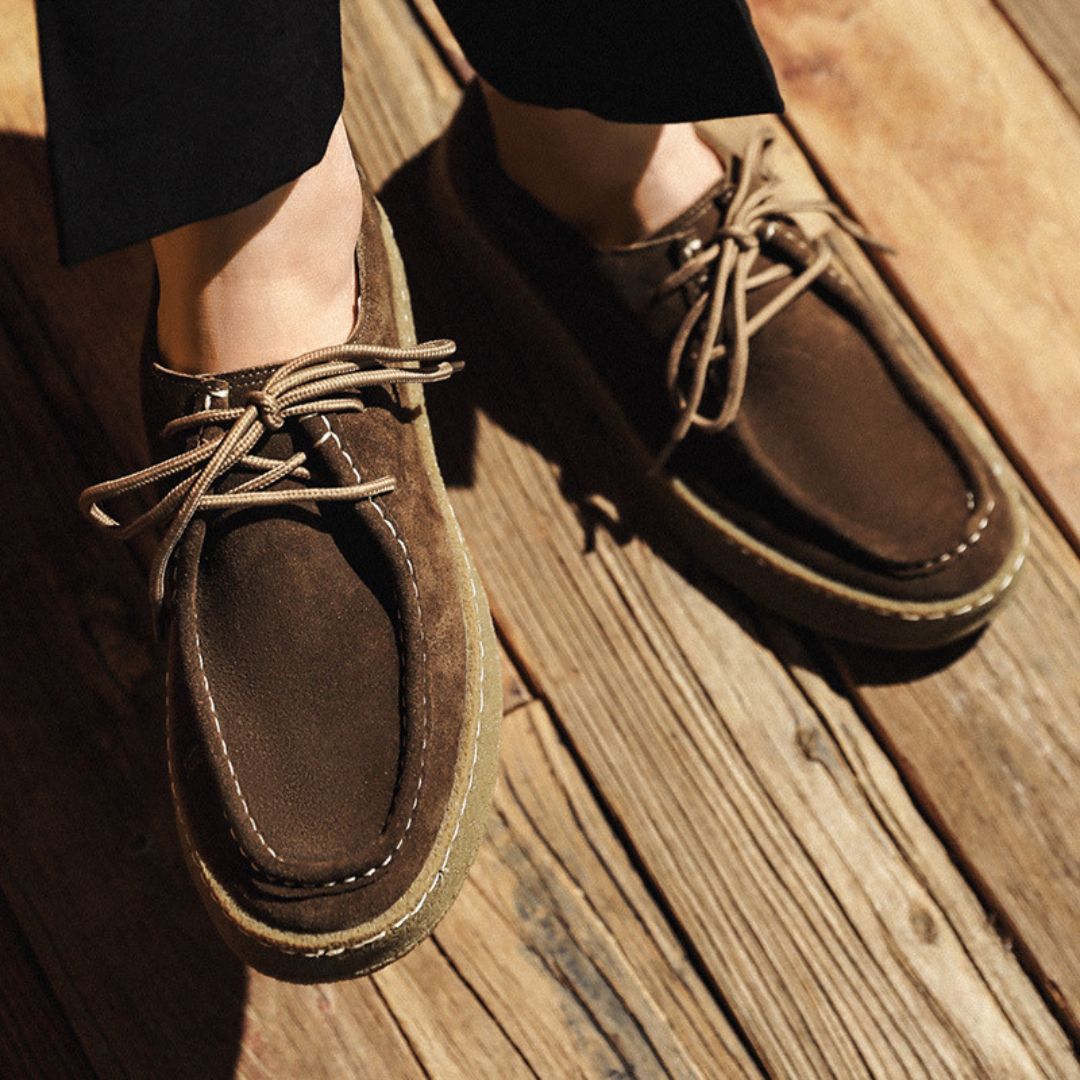 Ramiro | Zapatos urbanos de ante de alta calidad