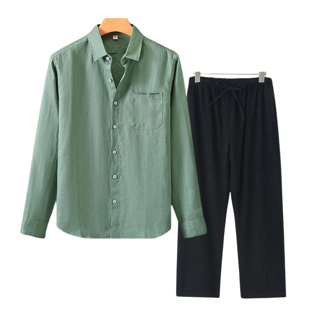 Gustavo | Conjunto de camisa y pantalón