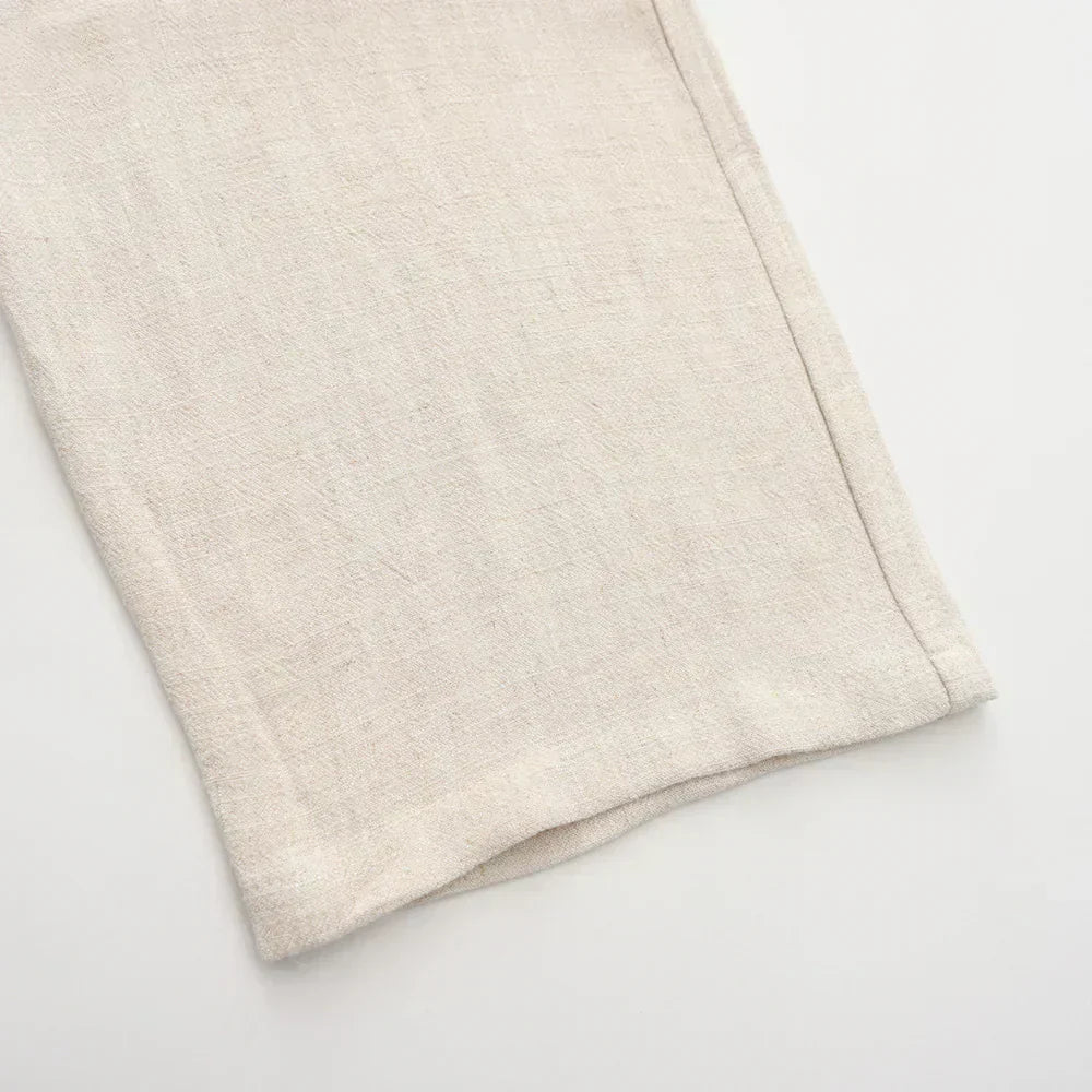 Honorio | Pantalones de lino de corte ajustado