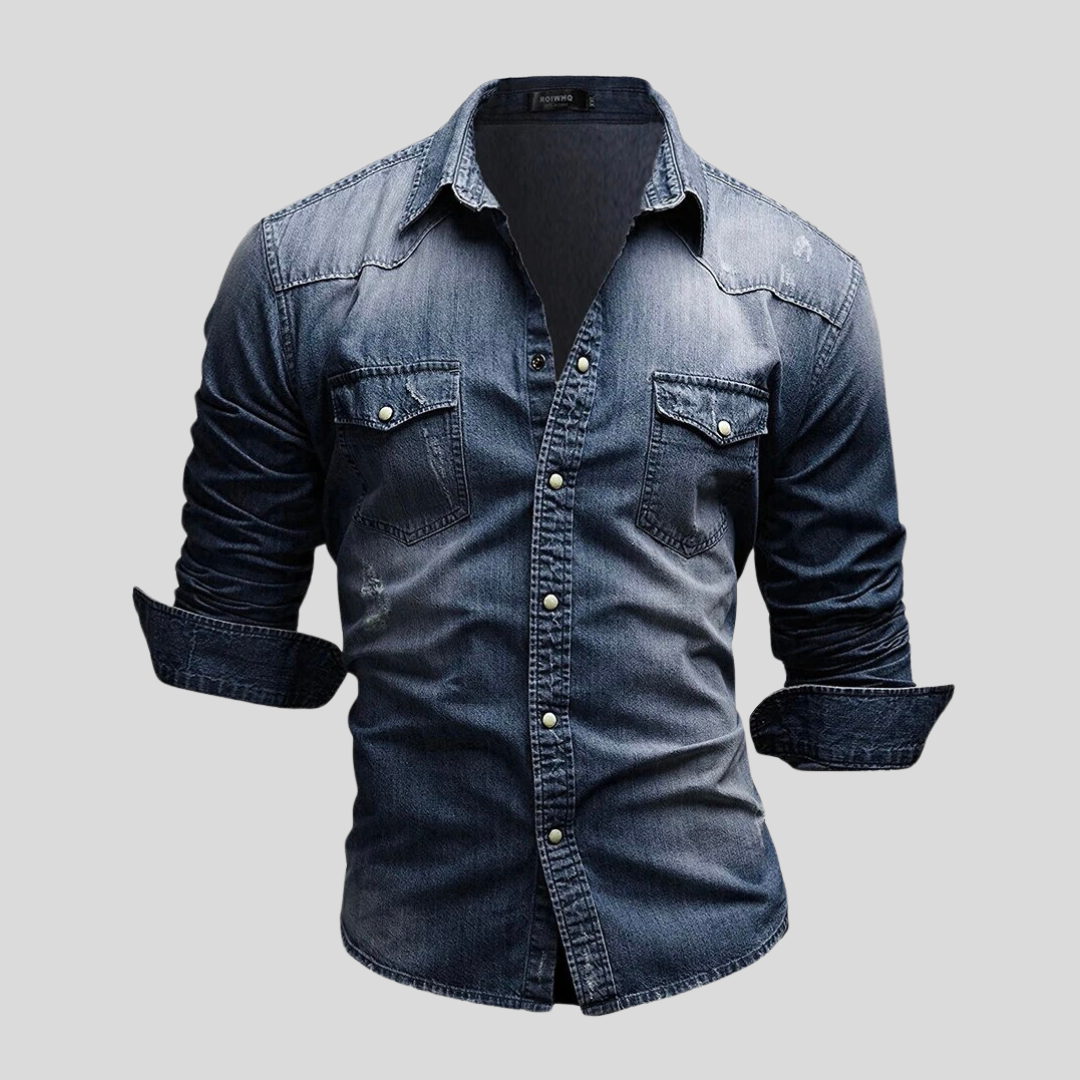 Benito | Camisa vaquera de estilo moderno