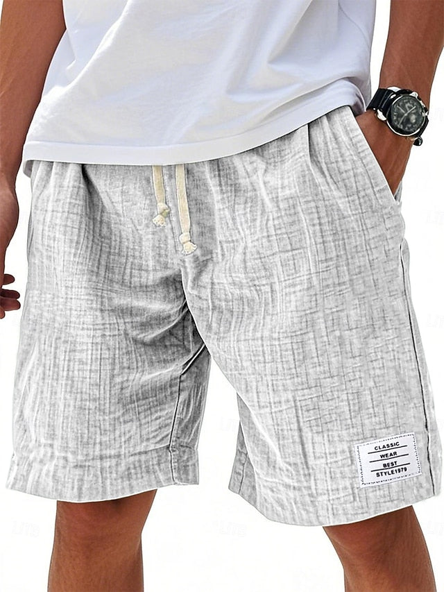 Fermín | Pantalones cortos ligeros e informales de corte holgado para hombre