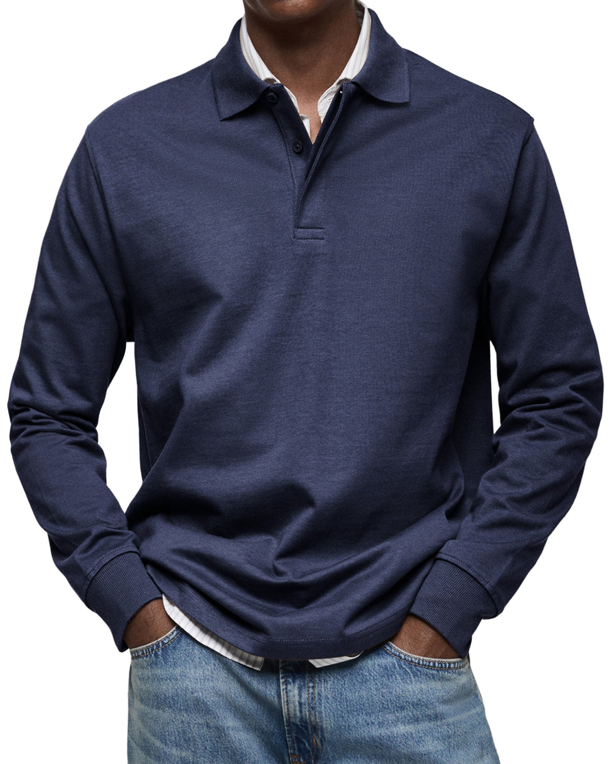 Armando | Polo casual de manga larga