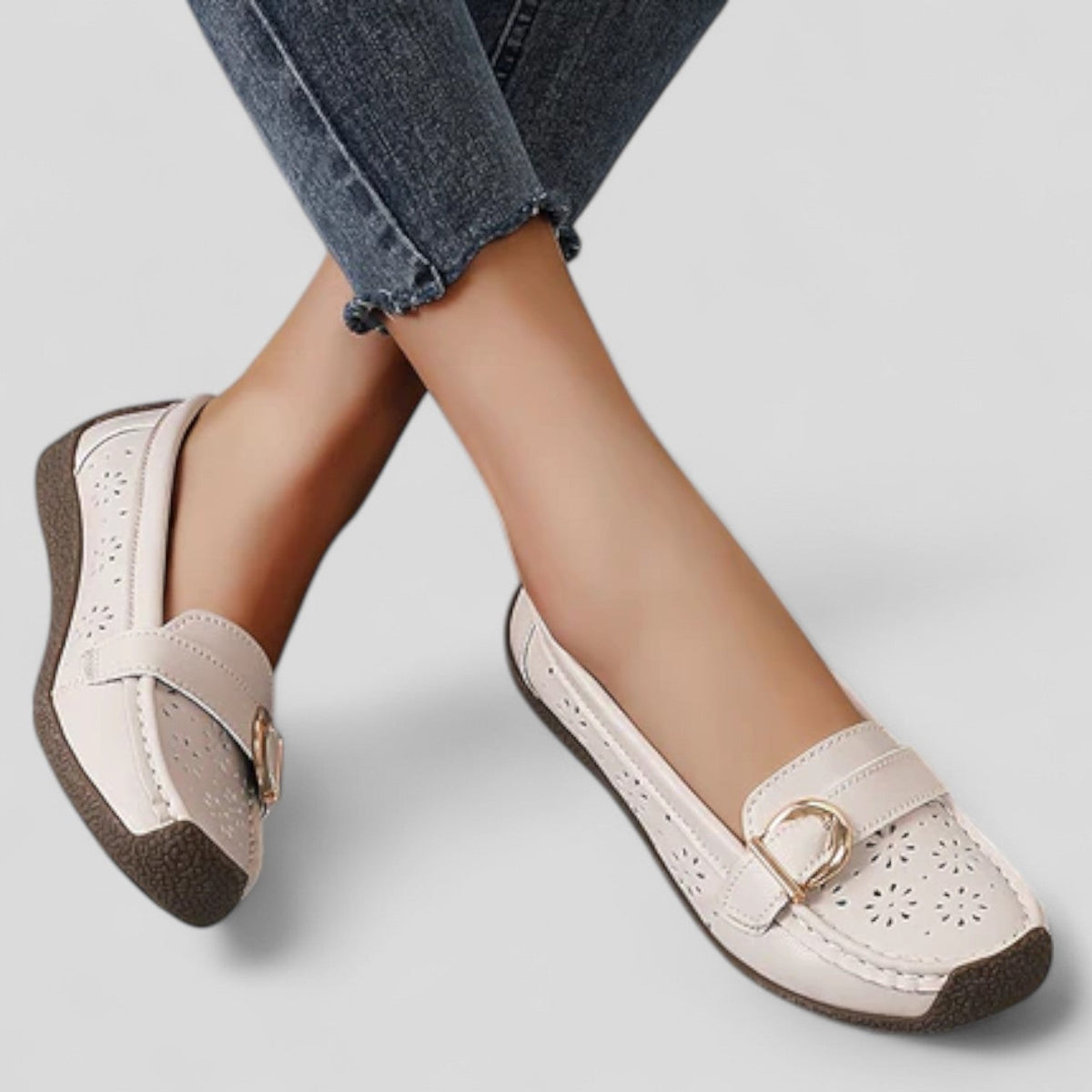 Mirelsa | Mocasines elegantes en color Blanco