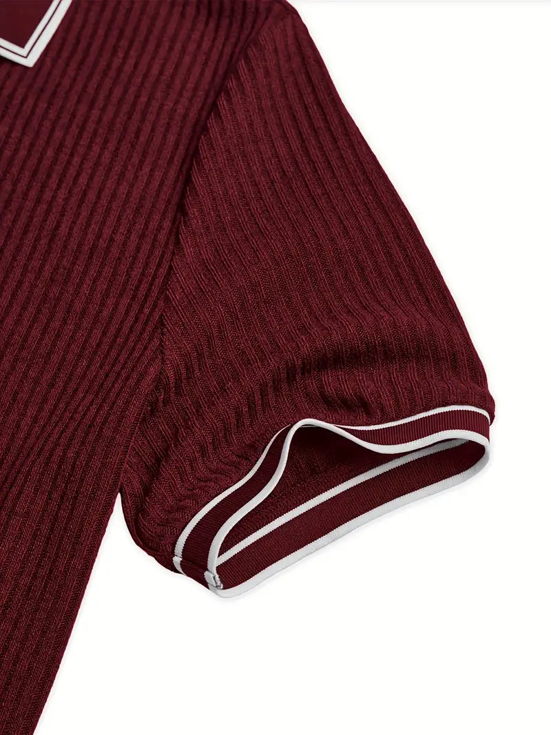 León | Elegante polo de manga corta