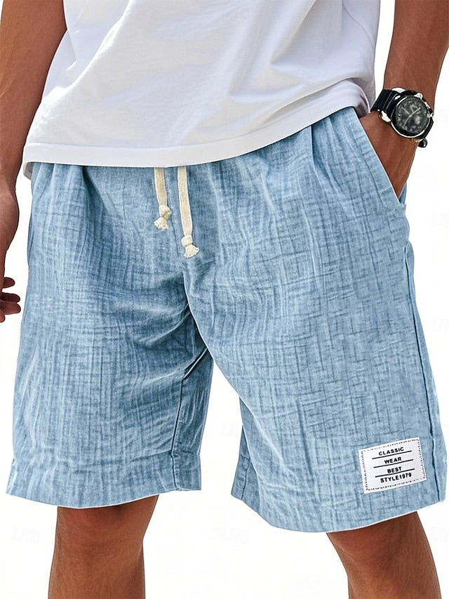 Fermín | Pantalones cortos ligeros e informales de corte holgado para hombre