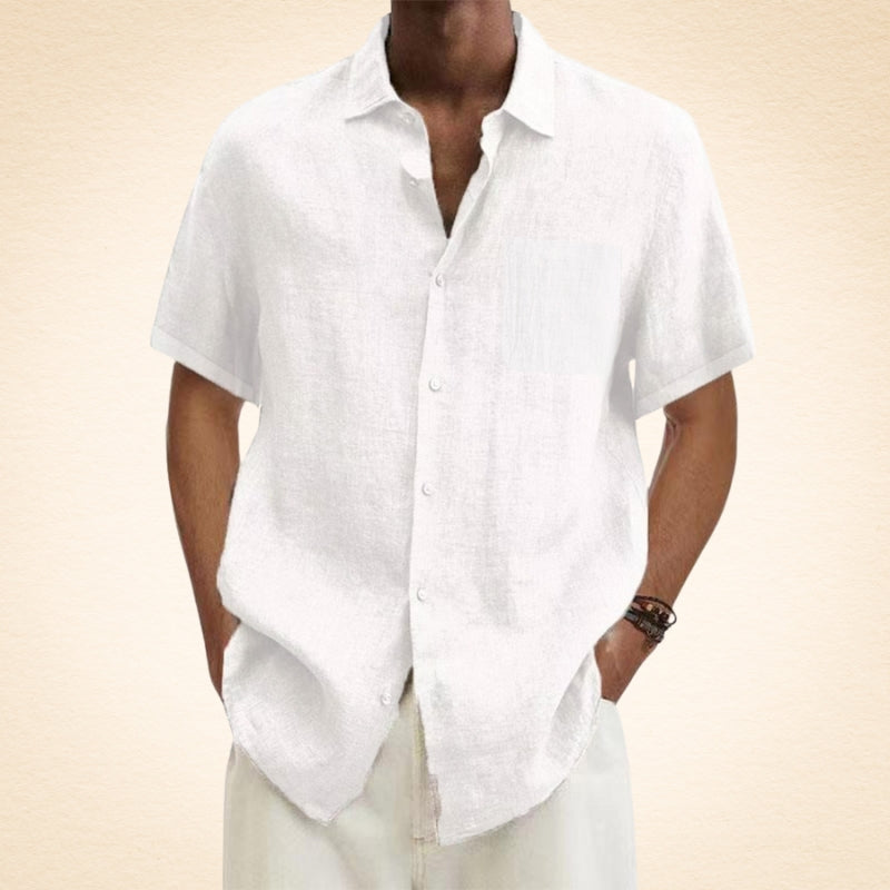 Anselmo | Camisa de lino elegante