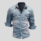 Benito | Camisa vaquera de estilo moderno