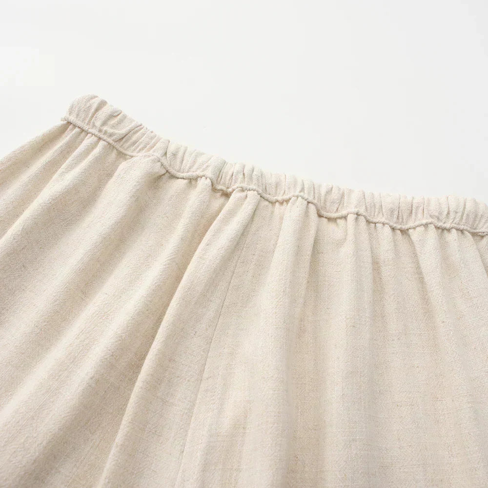 Honorio | Pantalones de lino de corte ajustado