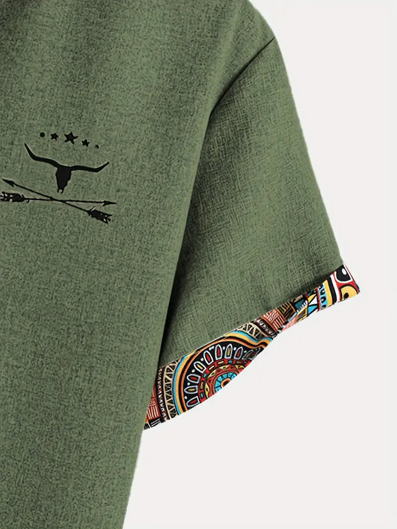 Adolfo | Camisa elegante de manga corta
