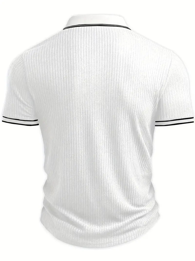 León | Elegante polo de manga corta