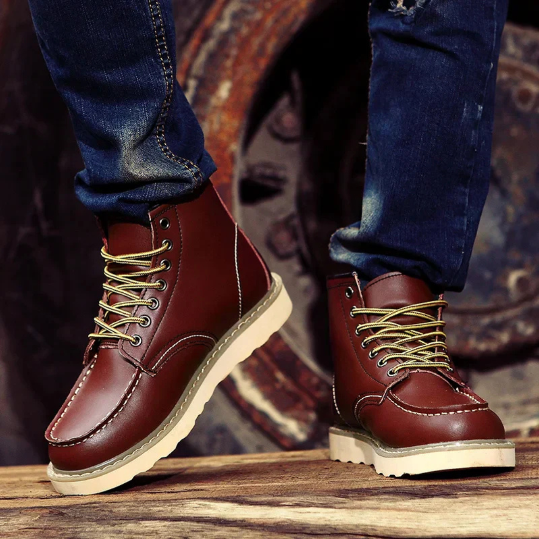 Victoriano | Botas vintage de piel