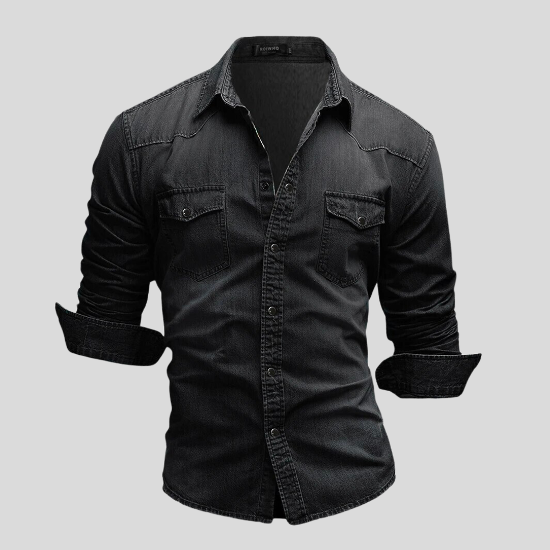 Benito | Camisa vaquera de estilo moderno