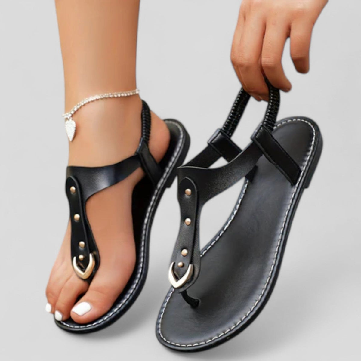 Zarela | Sandalias en color Beige