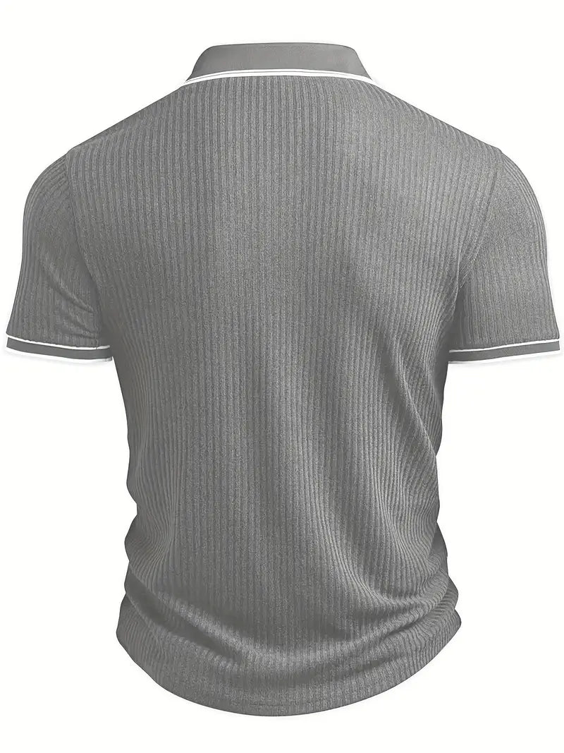León | Elegante polo de manga corta