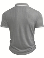 León | Elegante polo de manga corta