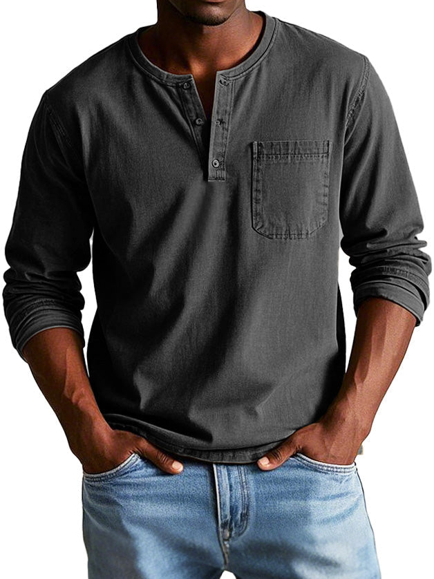 Antonio | Camisa de manga larga vintage