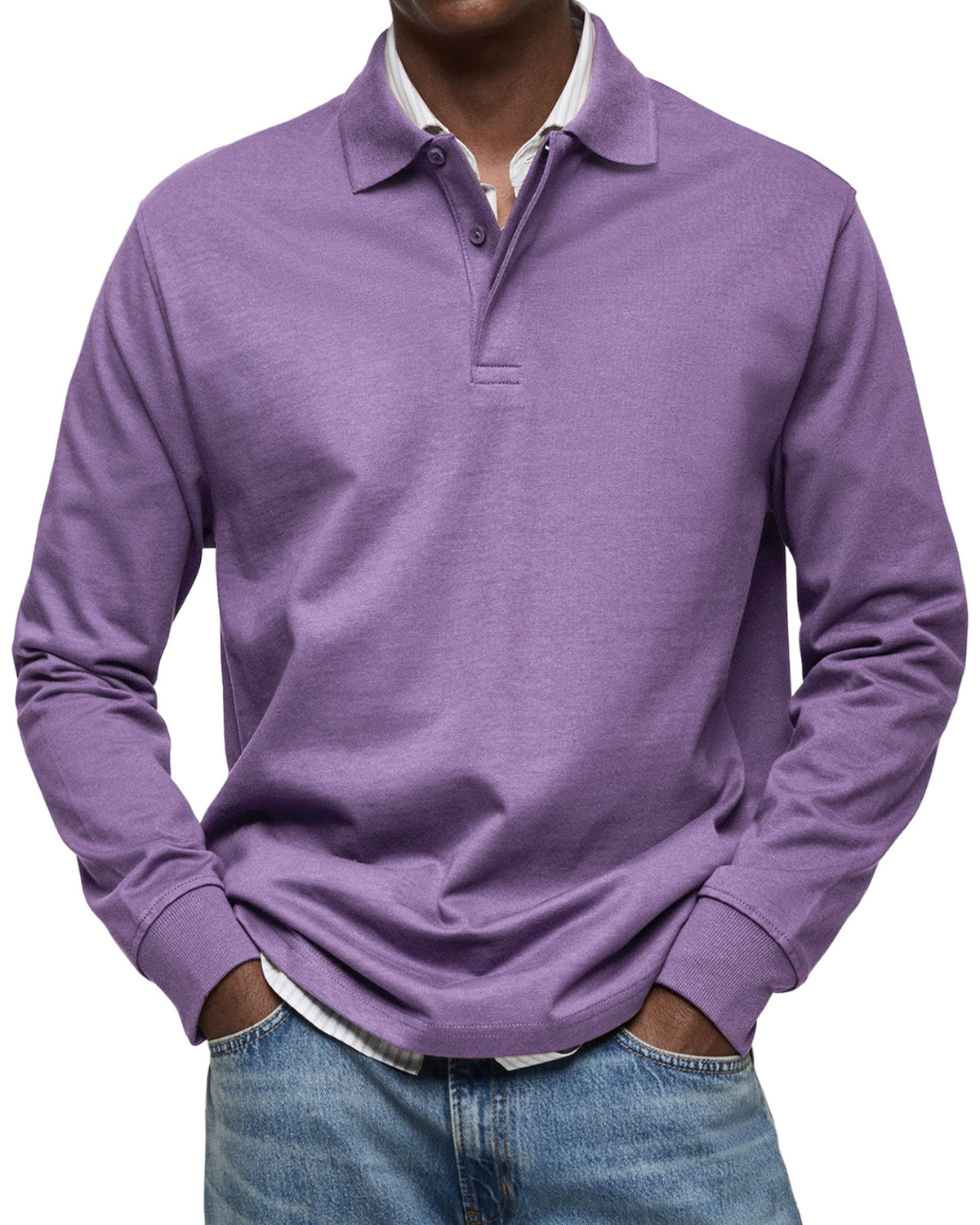 Armando | Polo casual de manga larga
