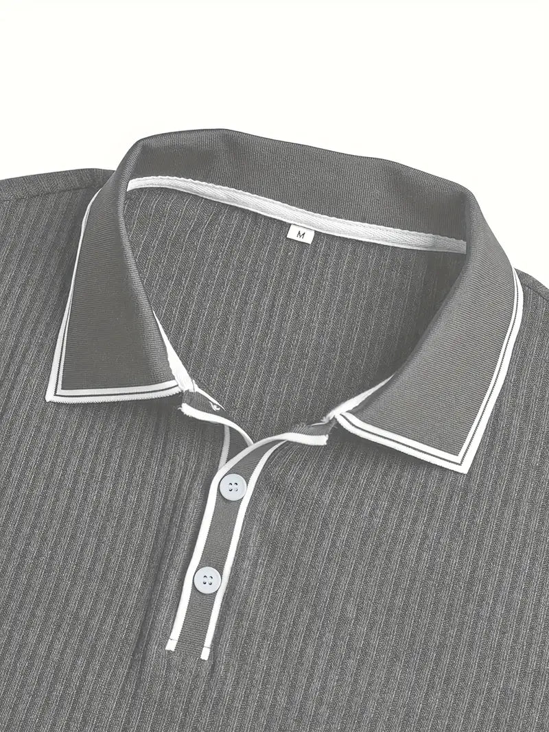 León | Elegante polo de manga corta