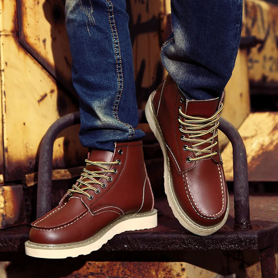 Victoriano | Botas vintage de piel