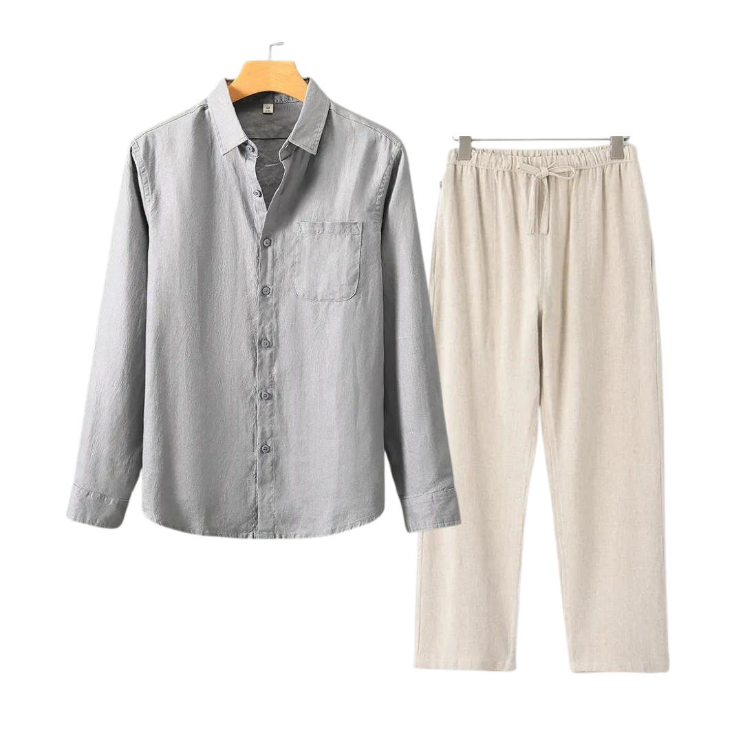 Gustavo | Conjunto de camisa y pantalón