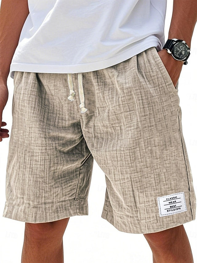 Fermín | Pantalones cortos ligeros e informales de corte holgado para hombre