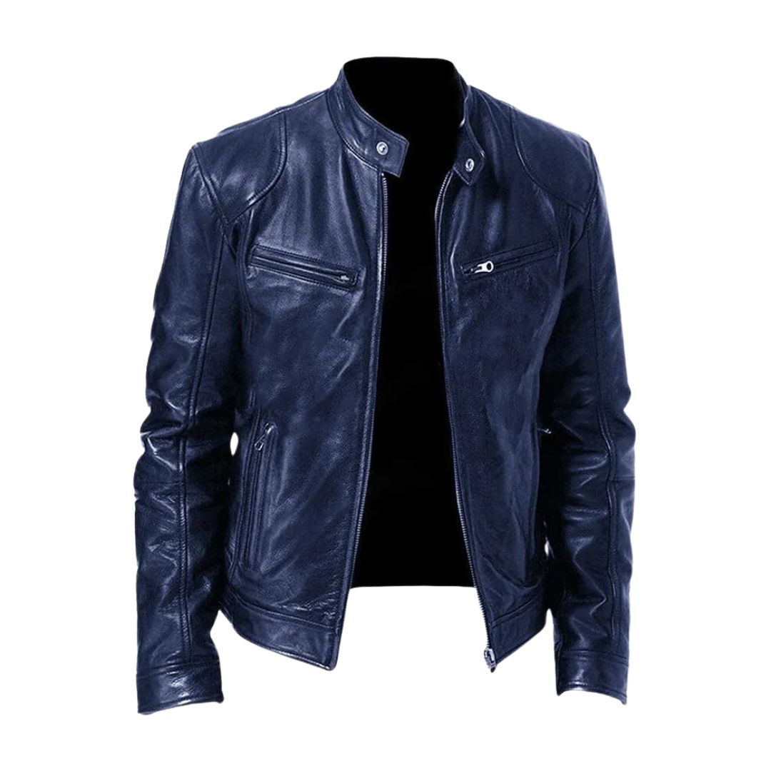 Cayetano | Chaqueta de cuero informal