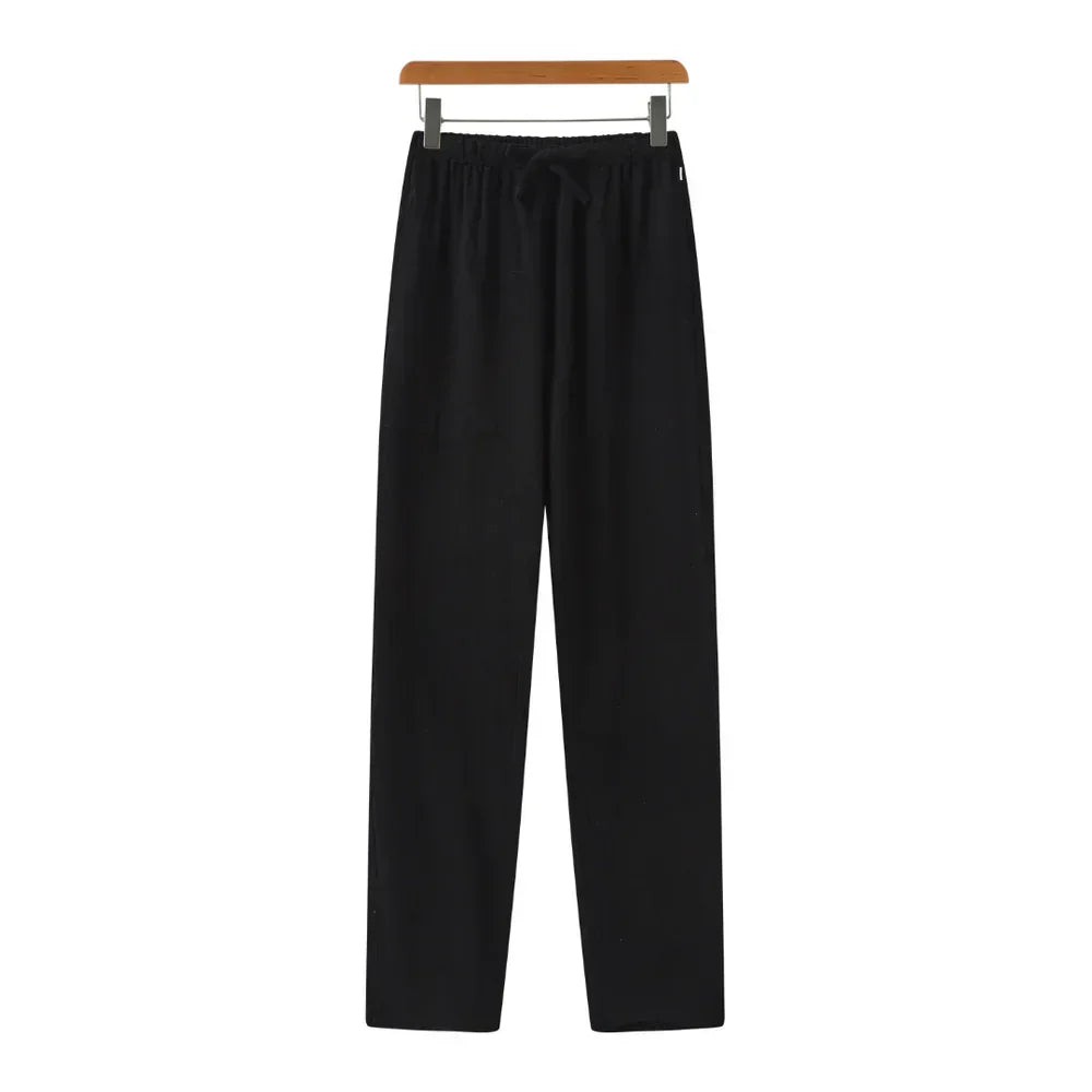 Honorio | Pantalones de lino de corte ajustado