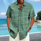 Camilo | Camisa elegante de rayas y cuadros
