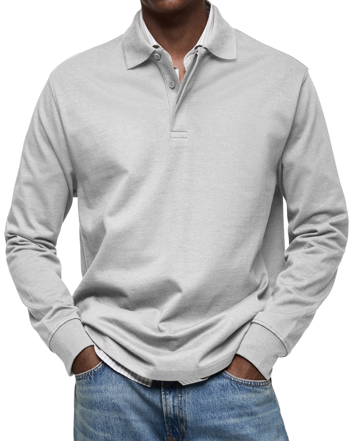 Armando | Polo casual de manga larga