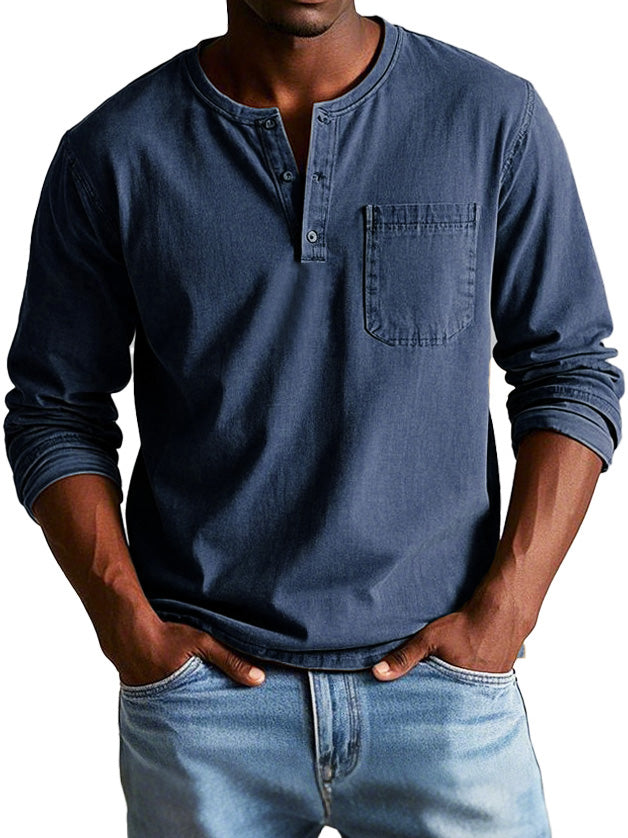 Antonio | Camisa de manga larga vintage