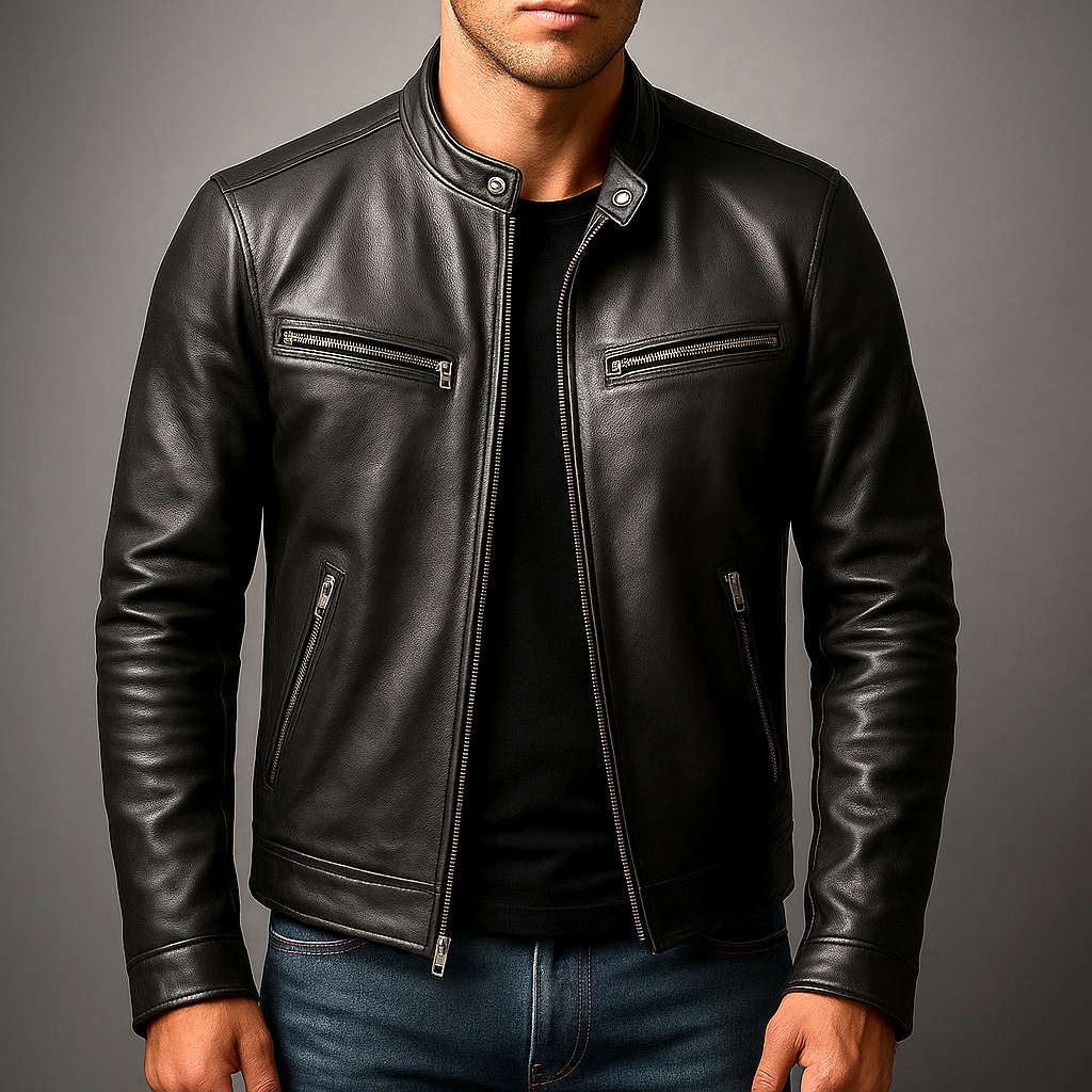 Cristóbal | Chaqueta vintage de piel
