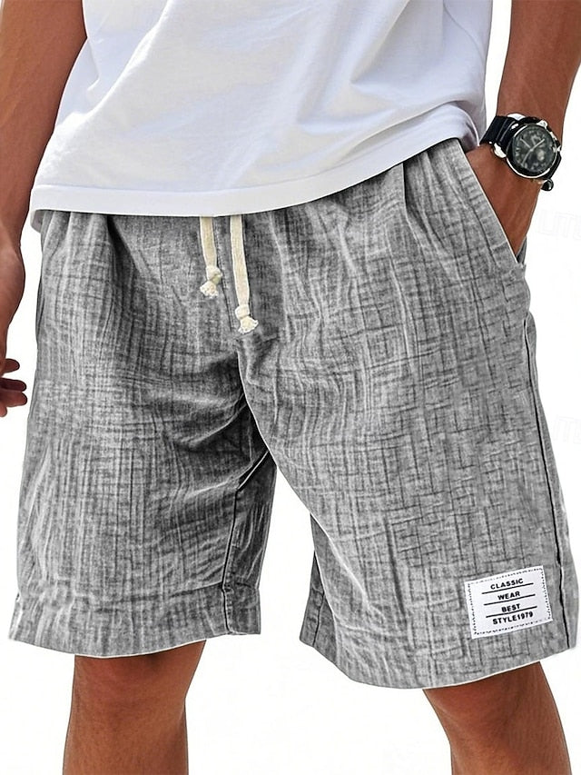 Fermín | Pantalones cortos ligeros e informales de corte holgado para hombre