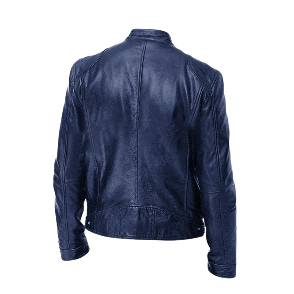 Cayetano | Chaqueta de cuero informal