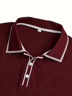 León | Elegante polo de manga corta