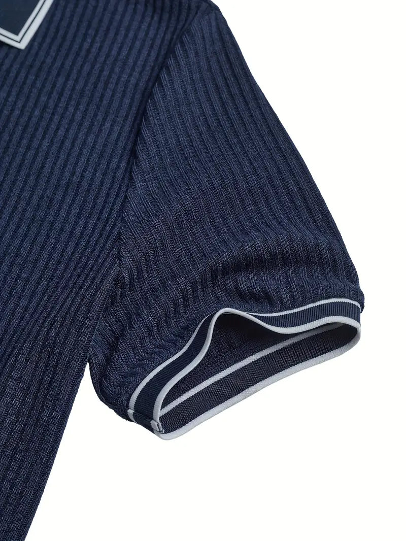 León | Elegante polo de manga corta