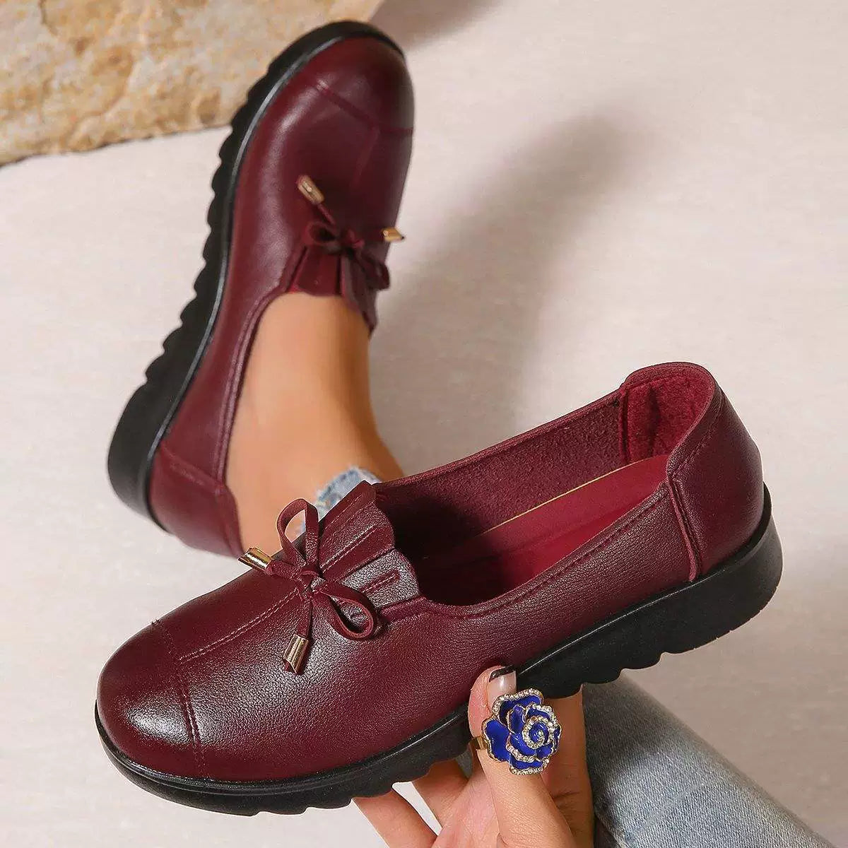 Irene | Mocasines cómodos con plataforma