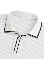 León | Elegante polo de manga corta