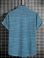 Camilo | Camisa elegante de rayas y cuadros
