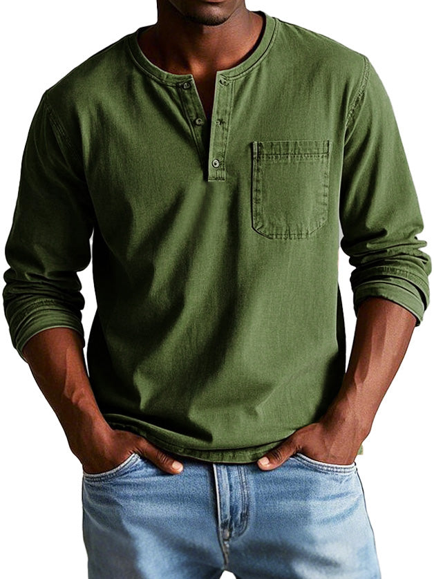 Antonio | Camisa de manga larga vintage