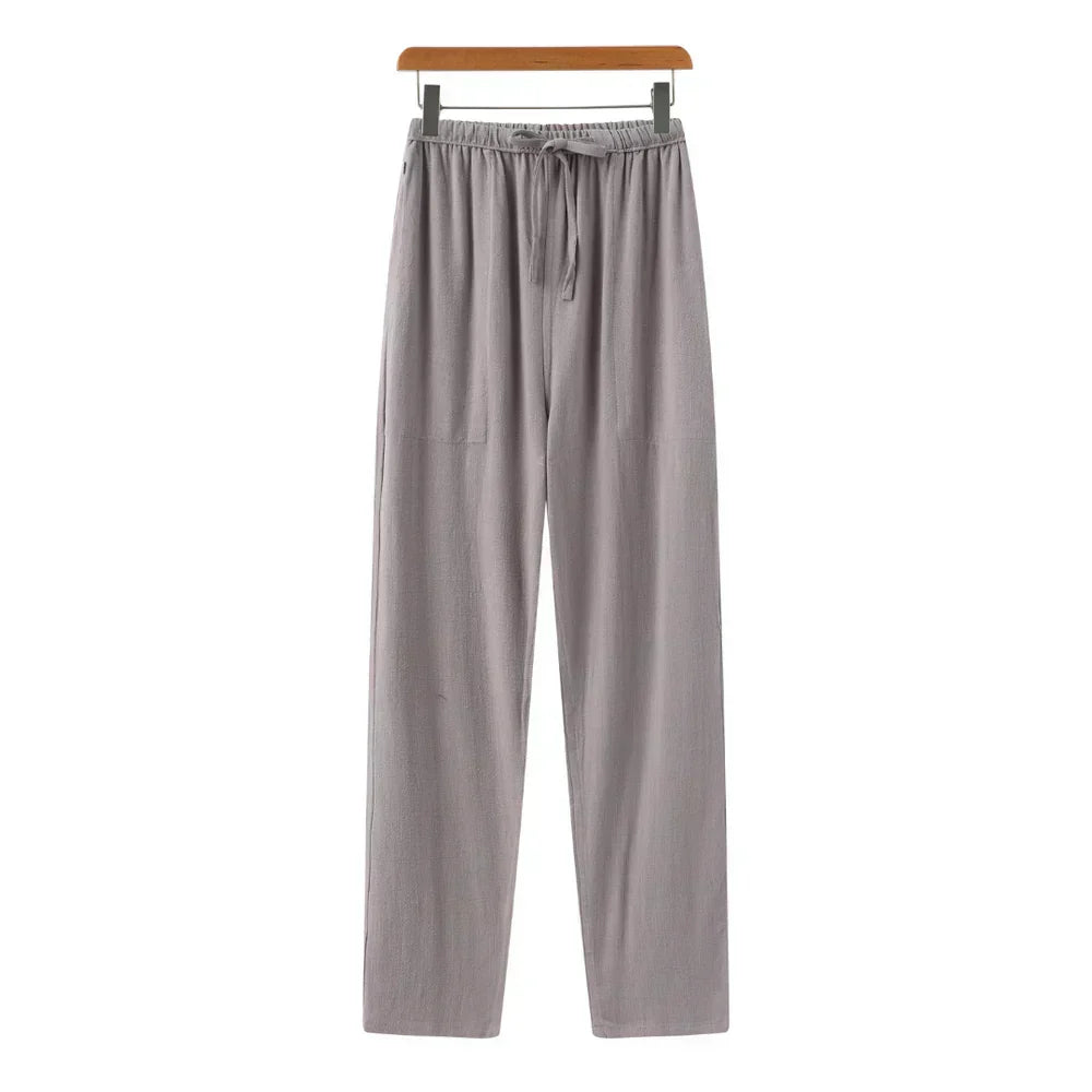 Honorio | Pantalones de lino de corte ajustado