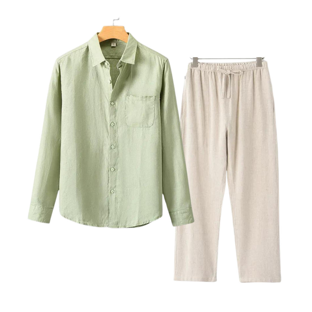 Gustavo | Conjunto de camisa y pantalón