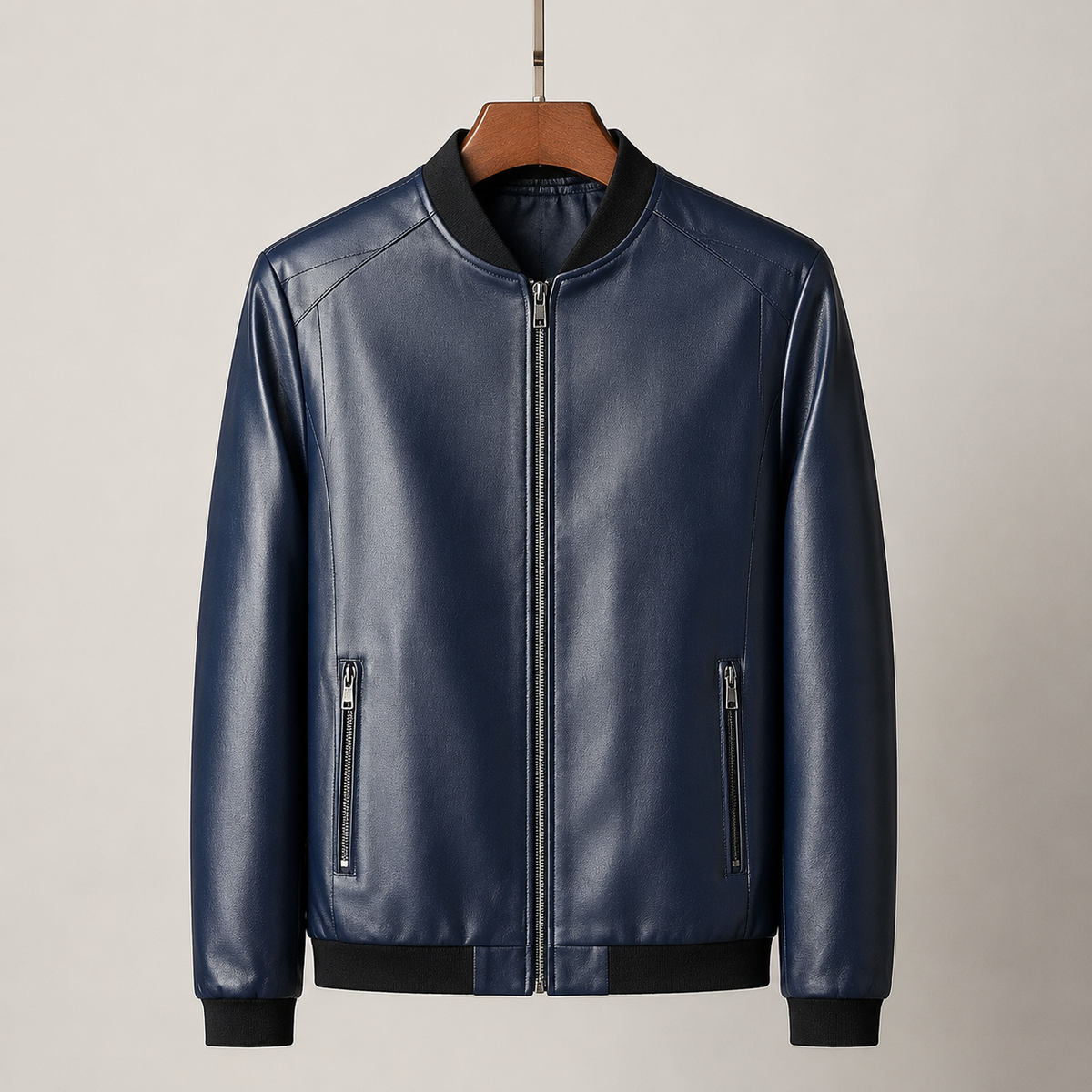 David | Cazadora bomber de piel