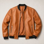 David | Cazadora bomber de piel
