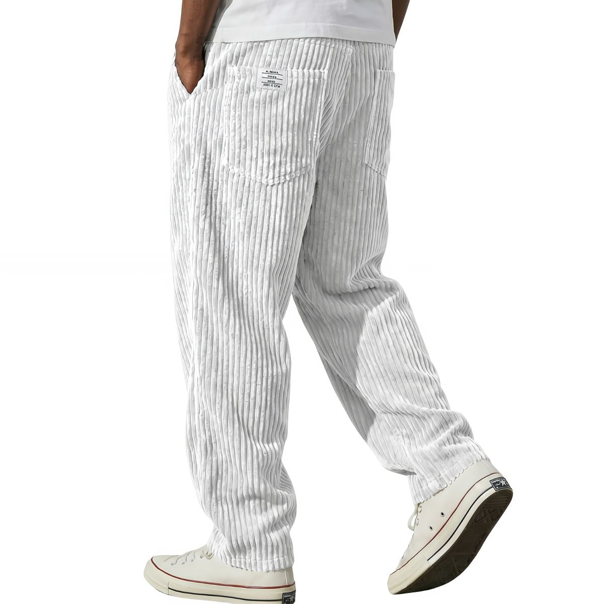 Alejandro | Pantalones de pana para hombre con cintura elástica