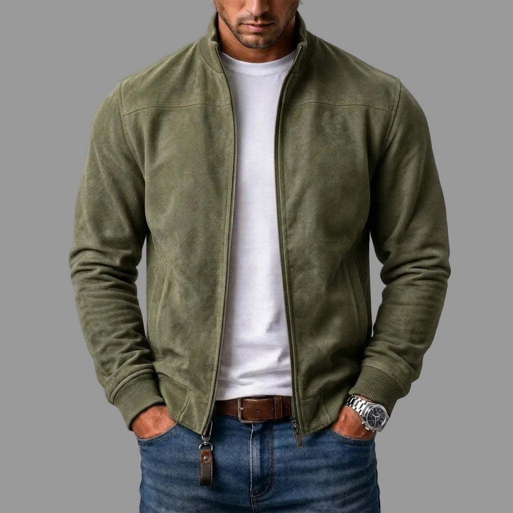 Carmelo | Cazadora bomber de ante