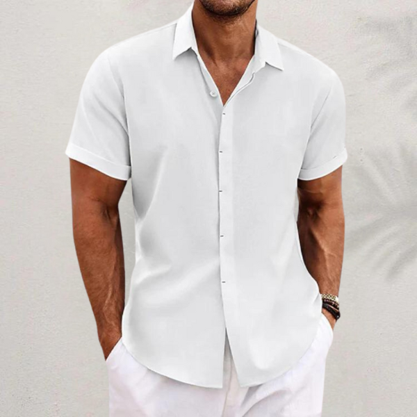 Adrián | Camisa clásica de lino