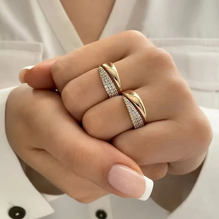 Leyna refugio para anillos en color Oro