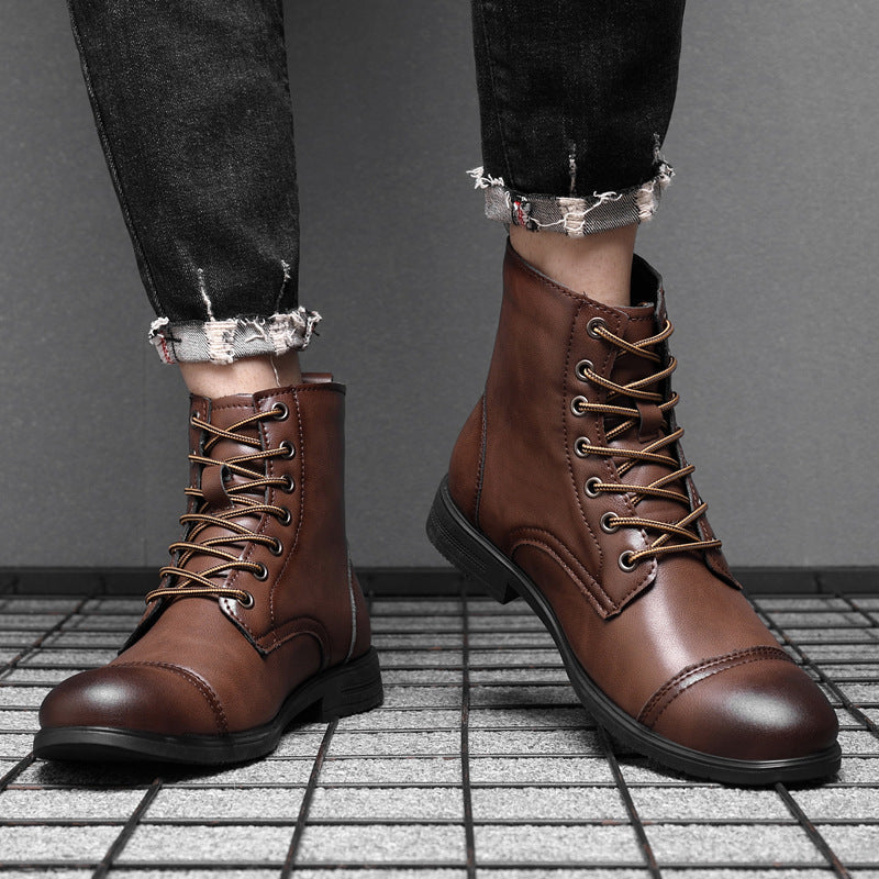 Casiano | Botines de piel sintética