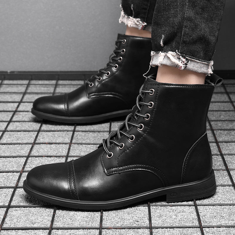 Casiano | Botines de piel sintética